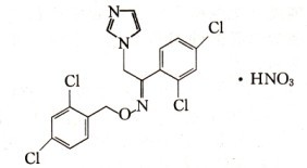 (Z)-1-(2,4-二氯苯基)-2-(1H-咪唑-1-基)乙酮 O-(2,4-二氯苄基)肟硝酸盐