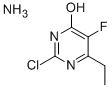 2-氯-6-乙基-5-氟-4-羟基嘧啶胺盐