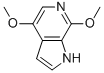 4,7-二甲氧基-1H-吡咯[2,3-C]吡啶