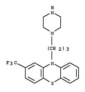10-[3-(1-哌嗪基)丙基]-2-(三氟甲基)-10H-吩噻嗪