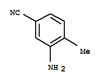 3-氨基-4-甲基苯甲腈; 3-氨基-4-甲基苯腈