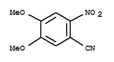 4,5-二甲氧基-2-硝基苯甲腈