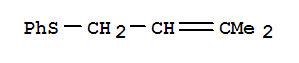 [（3-甲基丁-2-烯-1-基）硫]苯
