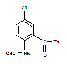 N-(2-苯甲酰基-4-氯苯基)甲酰胺