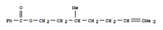 3,7-二甲基-6-辛烯-1-醇苯甲酸酯