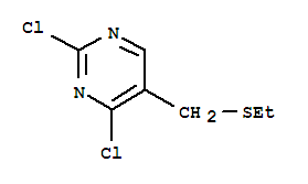 2,4-二氯-5-乙基硫甲基嘧啶