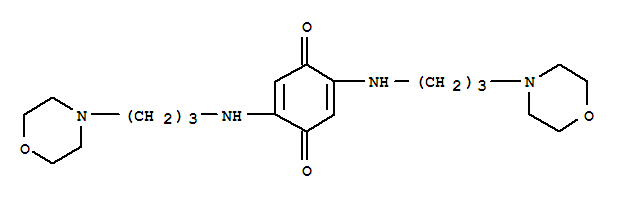 2,5-二(3-吗啉-4-基丙基氨基)环己-2,5-二烯-1,4-二酮
