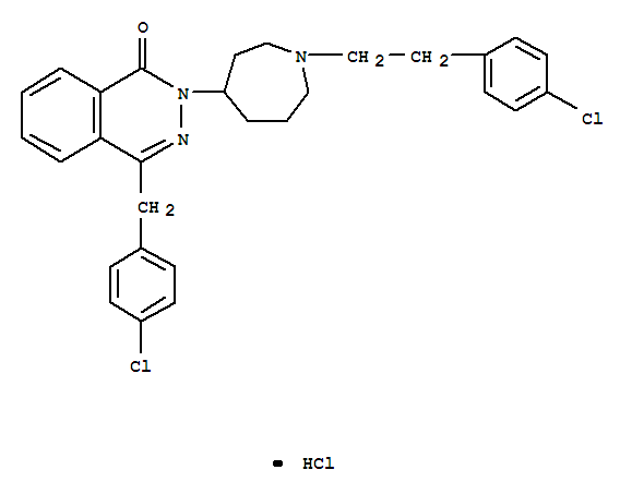 2-[1-[2-(4-氯苯基)乙基]氮杂环庚-4-基]-4-[(4-氯苯基)甲基]酞嗪-1-酮盐酸盐