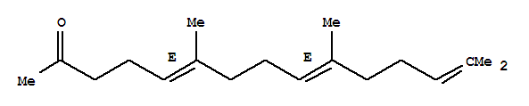 法尼基丙酮; (5E,9E)-6,10,14-三甲基十五碳-5,9,13-三烯-2-酮