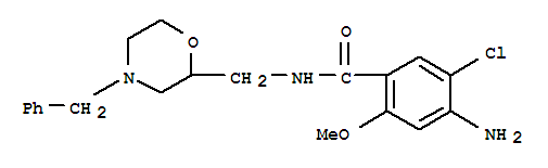 4-氨基-5-氯-2-甲氧基-N-[[4-(苯基甲基)吗啉-2-基]甲基]苯甲酰胺