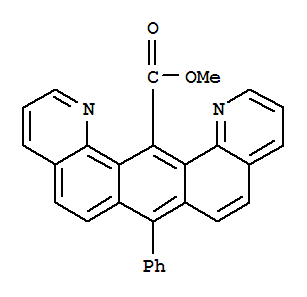 7-苯基苯并(1,2-H-5,4-H')二喹啉-14-羧酸甲酯