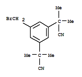 5-溴甲基-a,a,a',a'-四甲基-1,3-二乙氰基苯