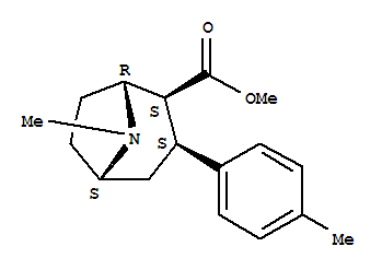 (1R,2S,3S,5S)-8-甲基-3-(4-甲基苯基)-8-氮杂双环[3.2.1]辛烷-2-羧酸甲酯