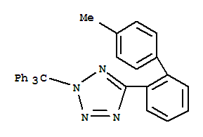 4-甲基-[2-(2-三苯甲游基-2H-四唑-5-基)]联苯
