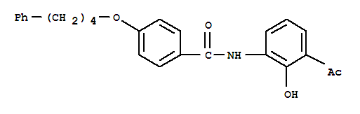 3'-[4-(4-苯基丁氧基)苯甲酰基氨基]-2'-羟基苯乙酮