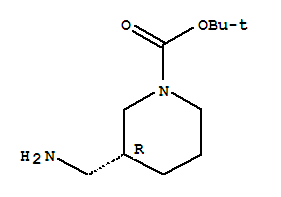 (R)-1-Boc-3-氨甲基哌啶; (R)-1-叔丁氧羰基-3-氨甲基哌啶; 3-氨甲基哌啶-1-甲酸叔丁酯