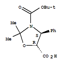 (4S,5R)-2,2-二甲基-4-苯基-3-叔丁氧基羰基-3,5-氧氮杂环戊烷甲酸