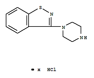 3-(1-哌嗪基)苯并异噻唑盐酸盐