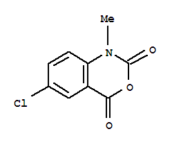 5-氯-N-甲基靛红酸酐; 6-氯-1-甲基-2H-3,1-苯并恶嗪-2,4(1H)-二酮