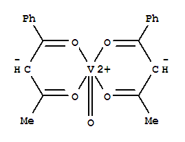 二(1-苯基-1,3-丁二酮)氧代钒(Ⅳ)(14767-37-4)