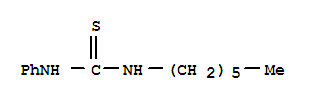 1-己基-3-苯基-2-硫脲