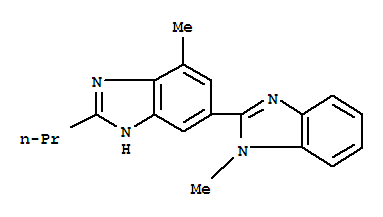 2-正丙基-4-甲基-6-(1''-甲基苯并咪唑-2-基)苯并咪唑