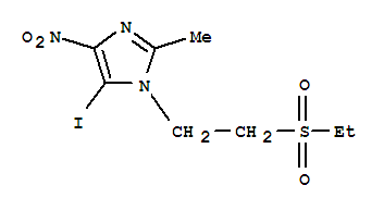 1-[2-(乙基磺酰基)乙基]-5-碘-2-甲基-4-硝基-1H-咪唑
