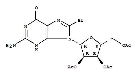 2,3,5-三-O-乙酰基-8-溴代鸟苷