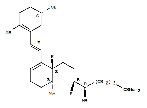 (3beta,6E)-9,10-开链胆甾-5(10),6,8-三烯-3-醇