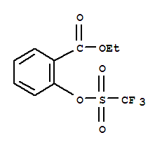 2-三氟甲烷磺酰氧基-苯甲酸乙酯