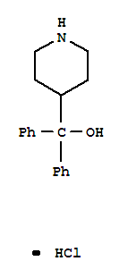 盐酸苯哌醇; 二苯哌啶甲醇盐酸盐; alpha,alpha-二苯基-4-哌啶甲醇盐酸盐