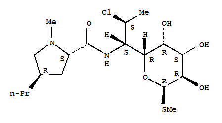 (2S,4R)-N-(1S,2S)-2-氯-1-(2R,3R,4S,5R,6R)-3,4,5-三羟基-6-(甲硫基)四氢-2H-吡喃-2-基)丙基)-1-甲基-4-丙基吡咯烷-2-甲酰胺