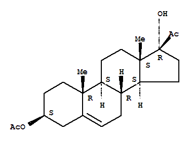 3-beta,17-alpha-二羟基孕甾-5-烯-20-酮 3-乙酸酯
