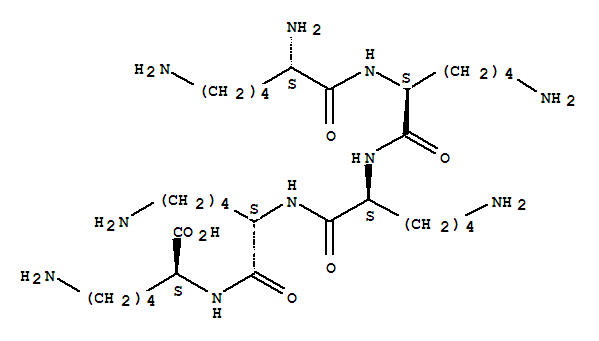 N2-(N2-(N2-(N2-L-赖氨酰-L-赖氨酰)-L-赖氨酰)-L-赖氨酰)-L-赖氨酸