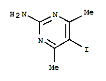 2-氨基-4,6-二甲基-5-碘嘧啶