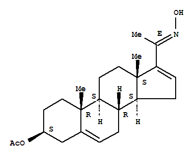 (20E)-3&#x3B2-羟基孕-5,16-二烯-20-酮 20-肟 3-乙酸酯