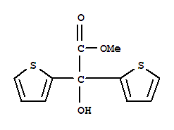 2，2-二噻吩基乙醇酸甲酯  26447-85-8