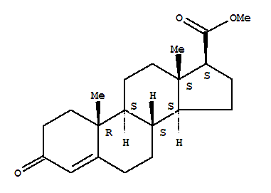 雄甾-3-酮-4-烯-17bata-羧酸甲酯; 3-酮-4-雄烯-17beta-羧酸甲酯