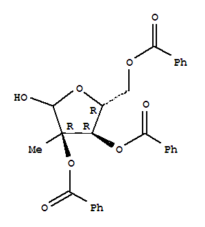 2,3,5-三苯甲酰氧基-2-C-甲基-D-呋喃核糖