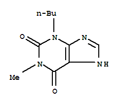 3-丁基-1-甲基-7H-嘌呤-2,6-二酮