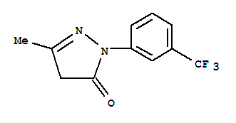 5-甲基-2-(3-三氟甲基-苯基)-2,4-二氢-吡唑-3-酮