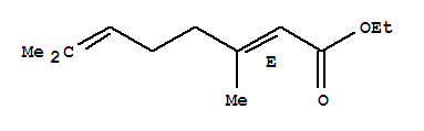 (E)-3,7-二甲基-2,6-辛二烯酸乙酯