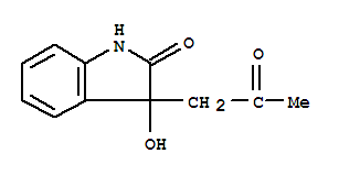 3-Hydroxy-3-acetonyloxindole对照品(标准品) | 33417-17-3