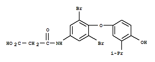 3-((3,5-二溴-4-(4-羟基-3-异丙基苯氧基)苯基)氨基)-3-氧代丙酸