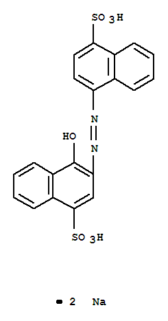 4-羟基-3-(4-磺酸-1-萘偶氮)-1-萘磺酸二钠盐