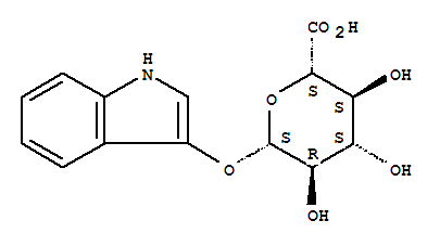 3-吲哚基-β-D-吡喃葡萄糖苷酸环己胺盐