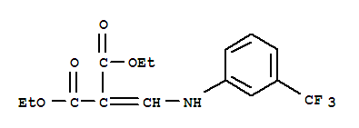 二乙基2-[[[3-(三氟甲基)苯基]氨基]亚甲基]丙二酸酯