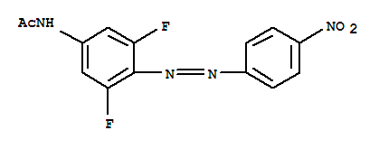 N-[3,5-二氟-4-(4-硝基苯基)偶氮苯基]乙酰胺