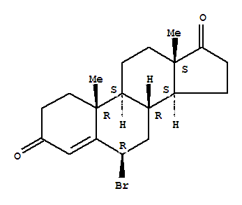6-溴雄酮; 6-溴雄烯二酮; 6-溴雄烯酮