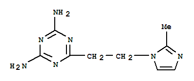 2,4-二氨基-6-[2-(2-甲基-1-咪唑基)乙基]-1,3,5-噻嗪 420443